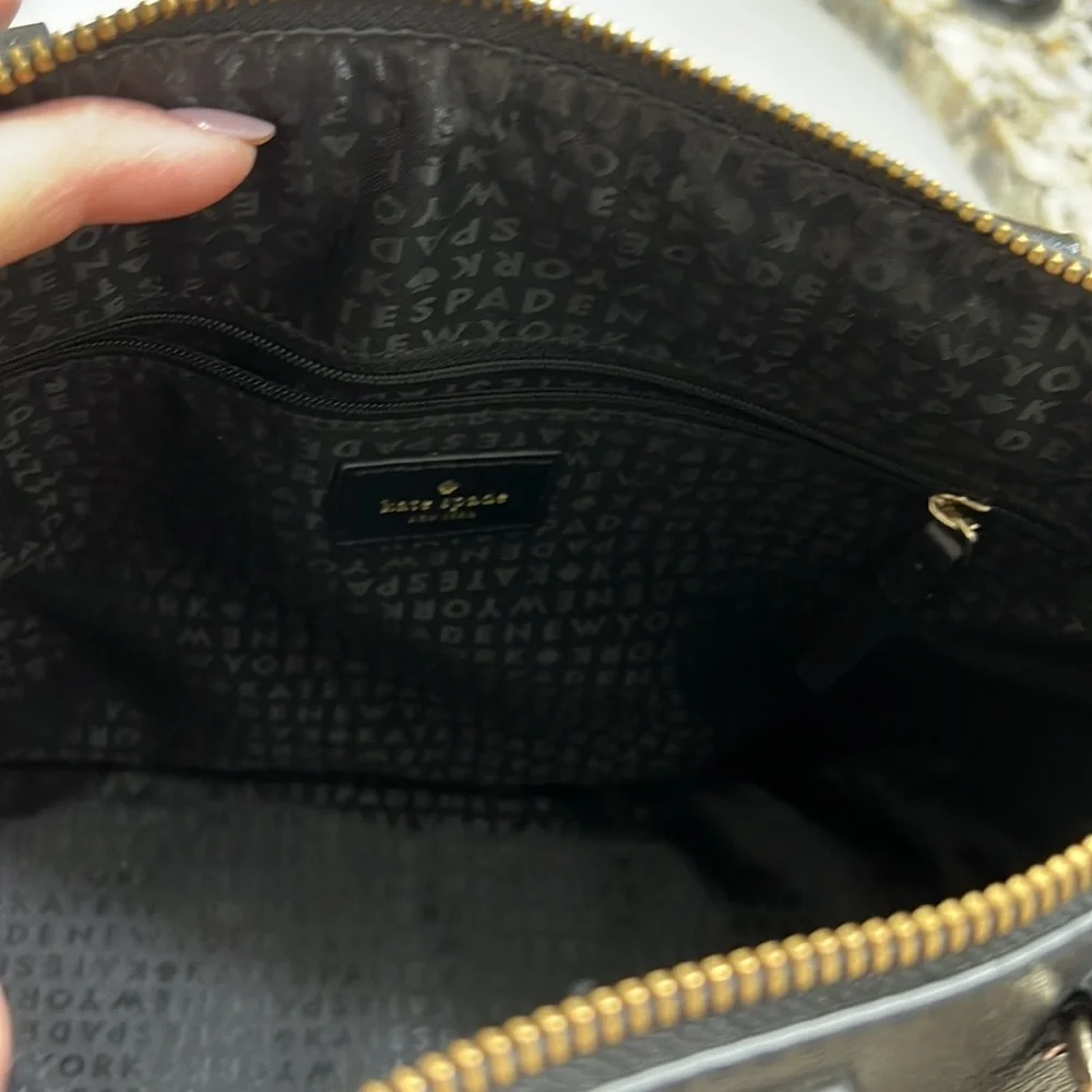 Kate Spade ♠️ New York Grove Street Carli black satchel LIKE NEW! - Picture 8 of 16